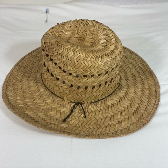 Straw Hat Safari Hat Tall hat unisex - Picture 2 of 6
